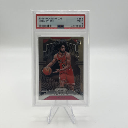 2019 Panini Prizm Coby White PSA 9