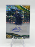 2025 Topps Chrome #CA-ADM Alex de Minaur Chrome Auto Gold Geo Refractor #/50