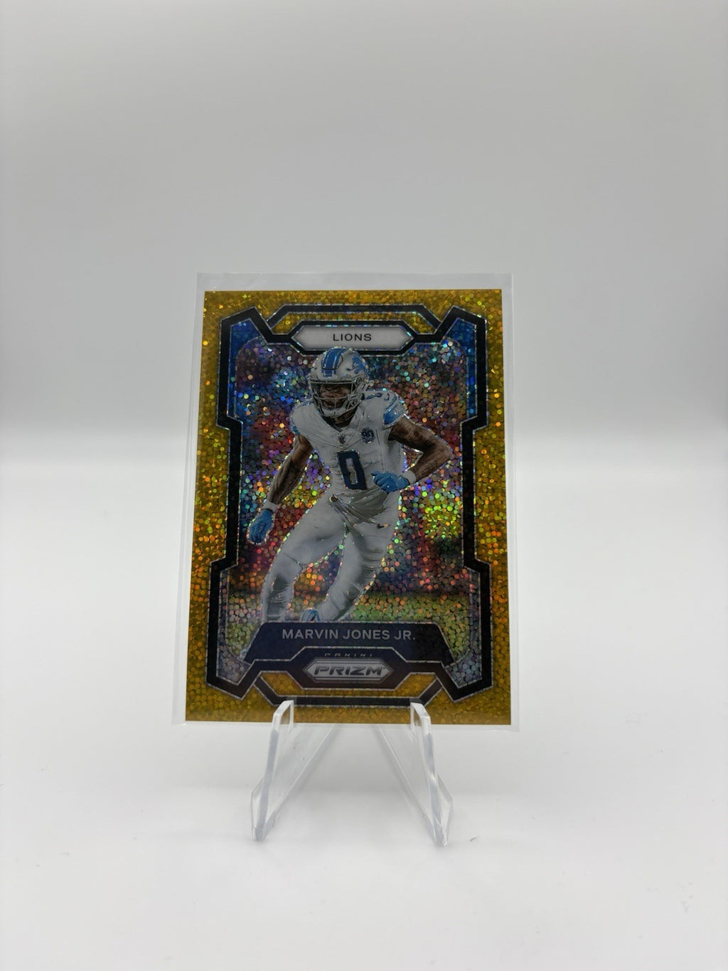 2023 Panini Prizm Marvin Jones Jr. #102 Gold Sparkle Prizm /24