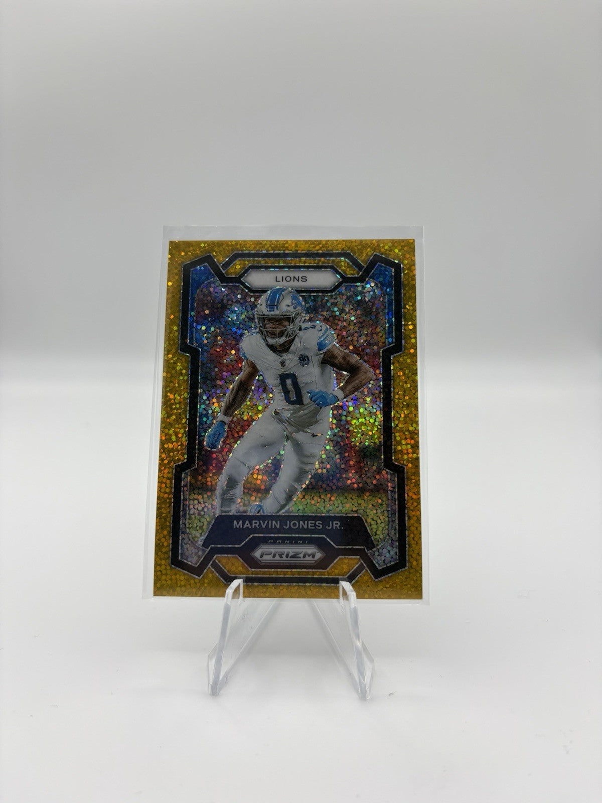 2023 Panini Prizm Marvin Jones Jr. #102 Gold Sparkle Prizm /24