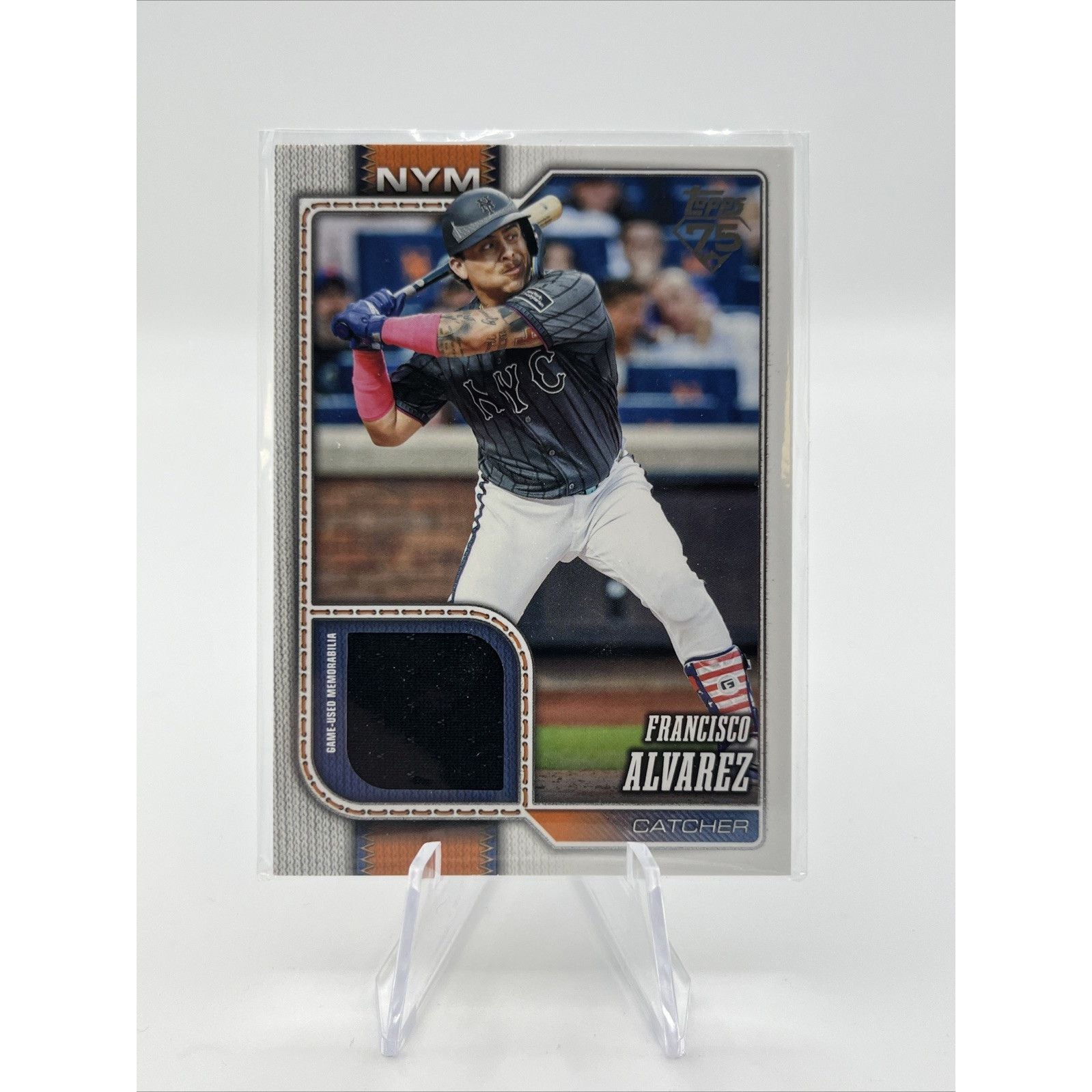 2026 Topps Series 1 Francisco Alverez Game Used Memorabilia Relic #337
