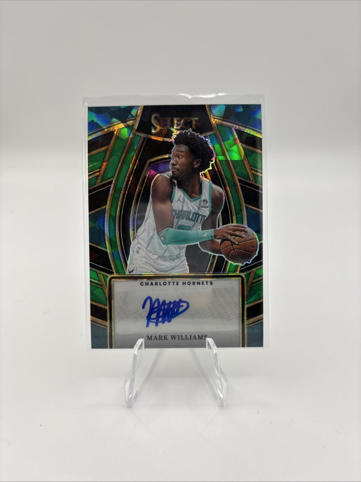 2023/24 Panini Select Mark Williams Auto Green Ice SP
