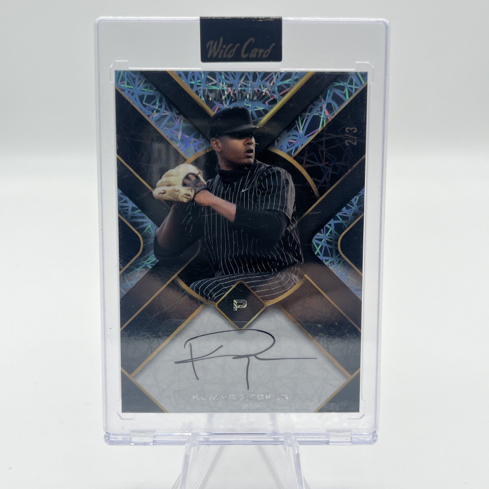 Kumar Rocker 2023 Wild Card Auto Mania SP Rookie AUTO #/3