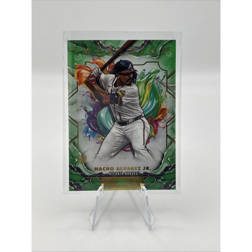 2025 Topps Inception Baseball - Nacho Alvarez Jr. #9 Green Parallel