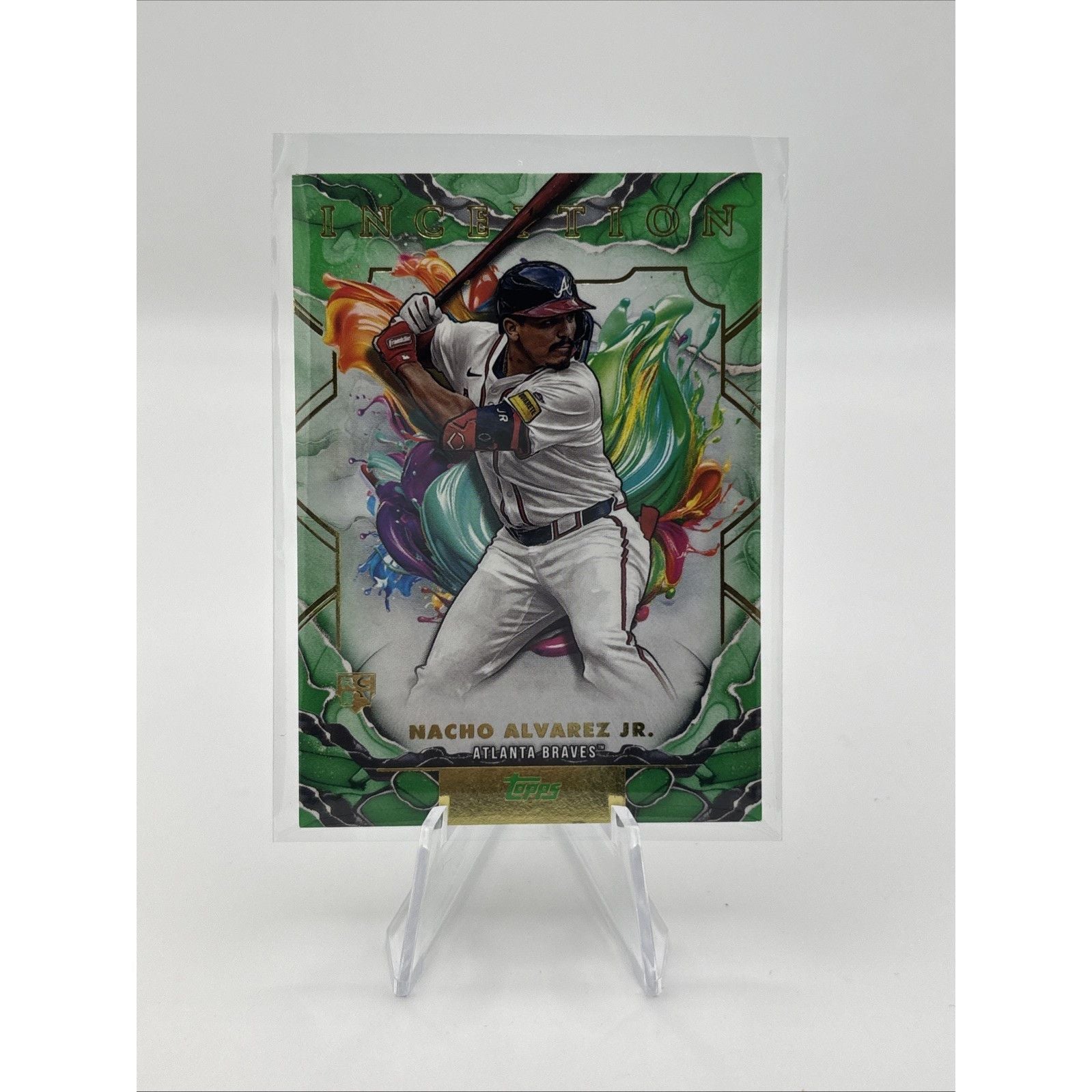 2025 Topps Inception Baseball - Nacho Alvarez Jr. #9 Green Parallel