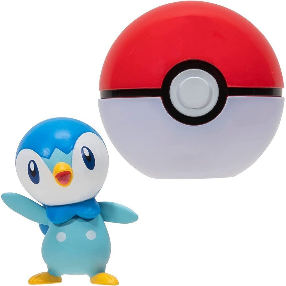 Pokemon Clip N Go Piplup and Dive Ball
