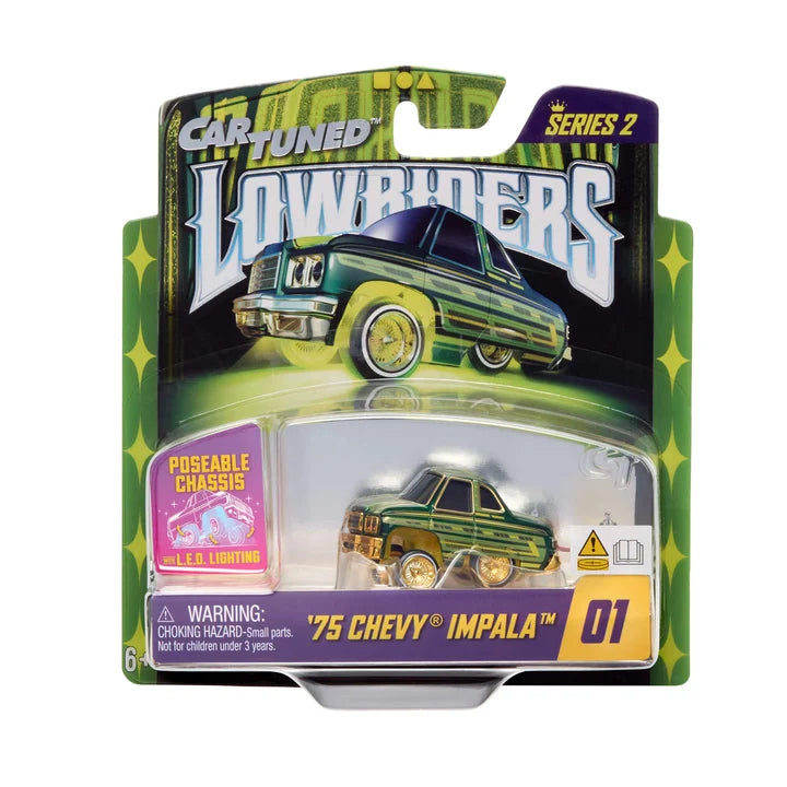 CarTuned 2026 Series 2 Lowriders Show Glow Die-Cast Vehicle - Assorted