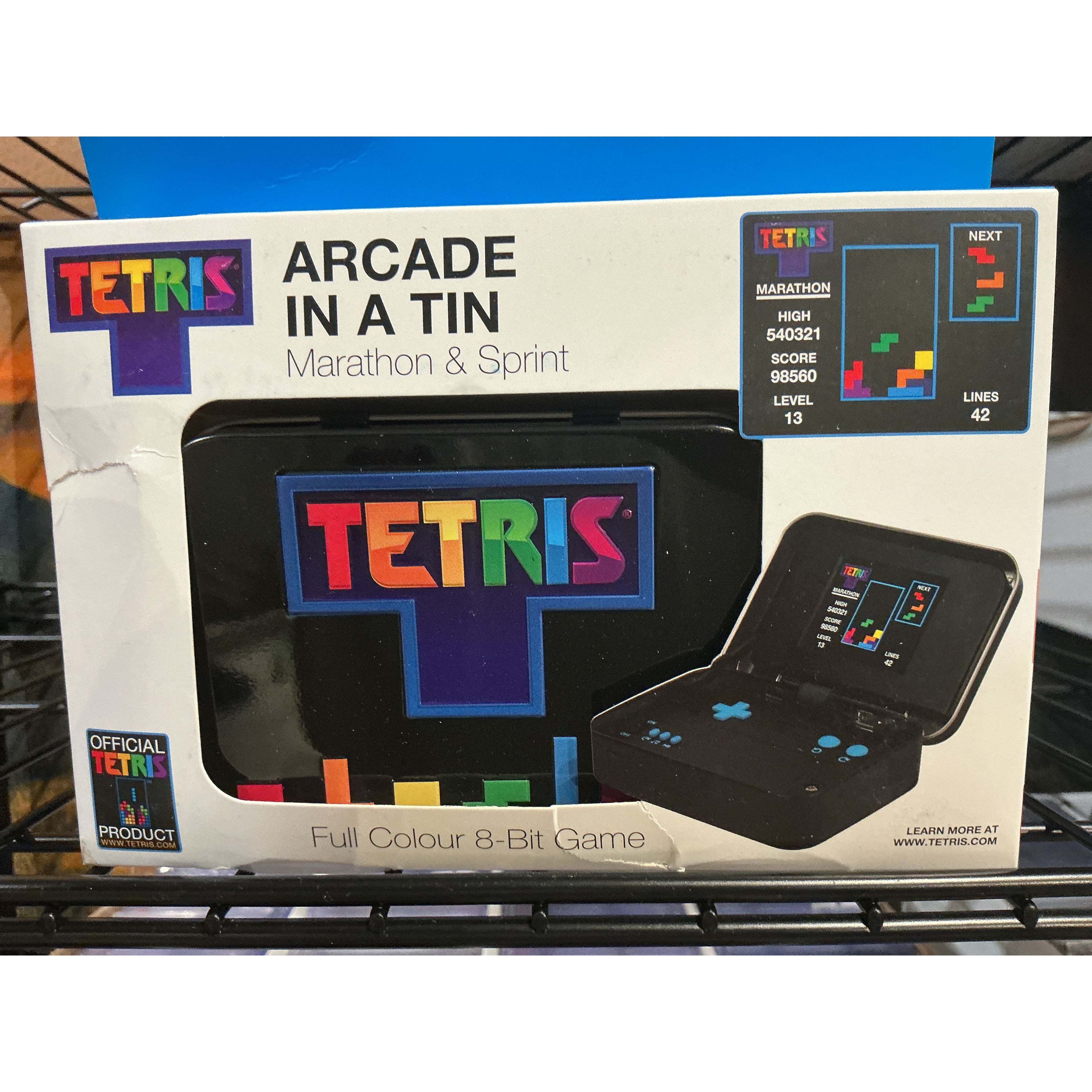 Tetris Arcade in a Tin