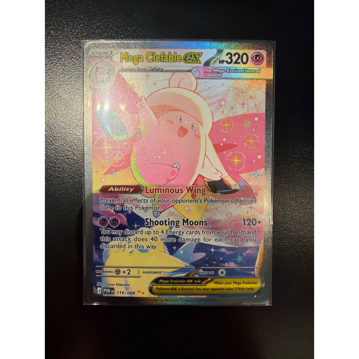 Perfect Order Mega Clefable ex #119/088