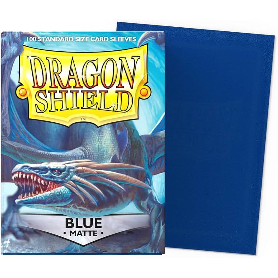 Dragoon Shield BLUE - MATTE SLEEVES