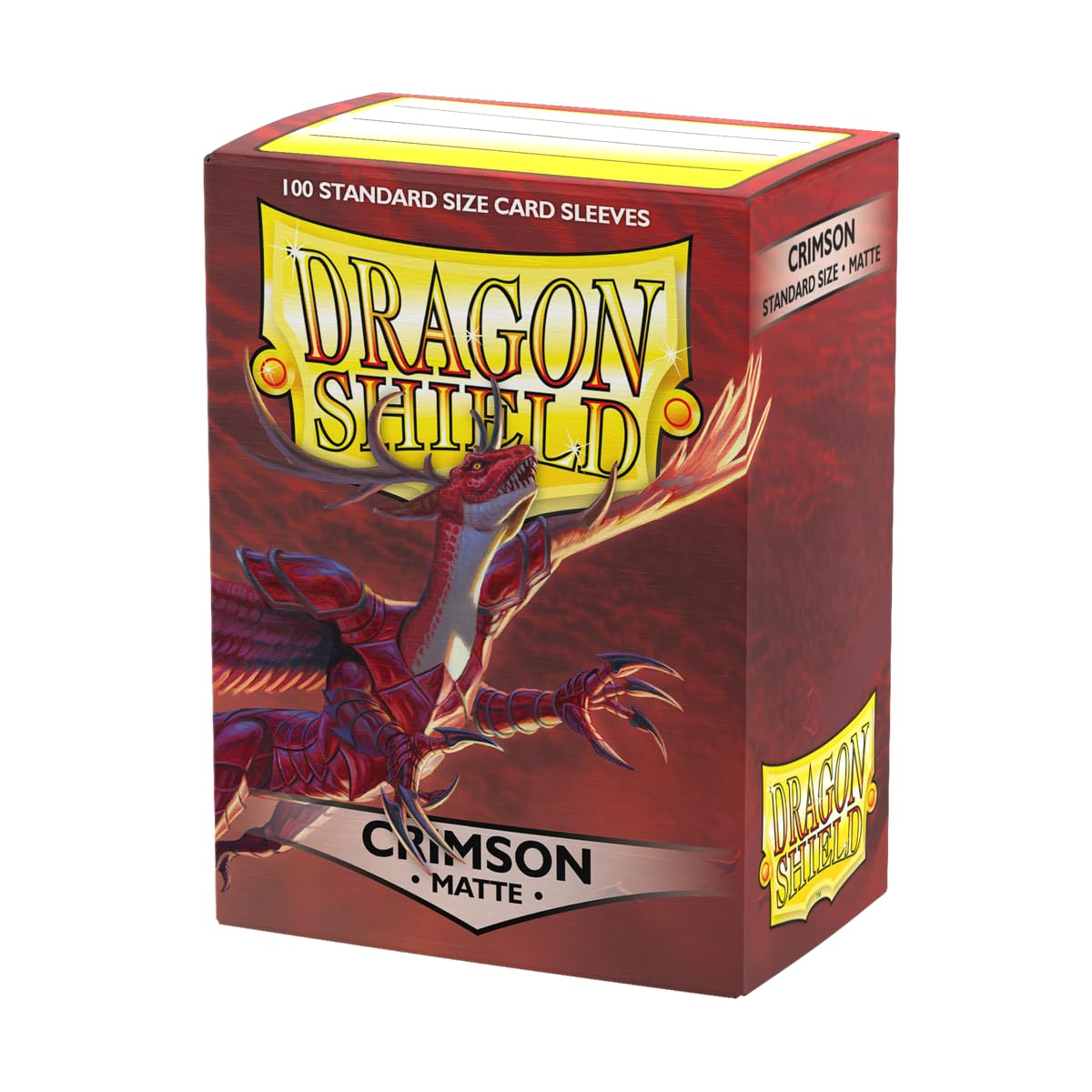 Dragon Shield CRIMSON - MATTE SLEEVES
