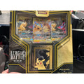 League battle Pikachu and Zekrom-GX team up
