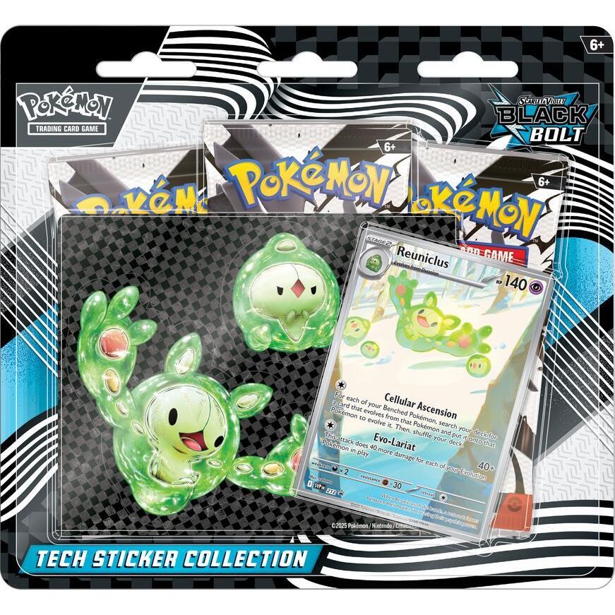 Pokémon Scarlet & Violet Black Bolt Tech Sticker Collection Box
