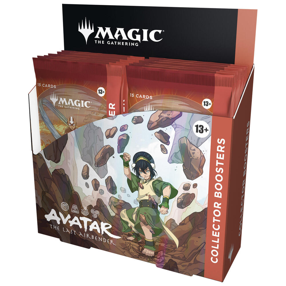 Avatar The Last Airbender Collector Booster Display