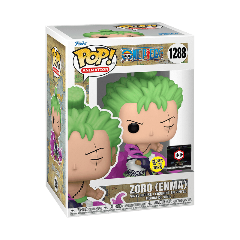 Funko Pop! Animation: One Piece - Roronoa Zoro (Enma) Glow-in-the-Dark #1288