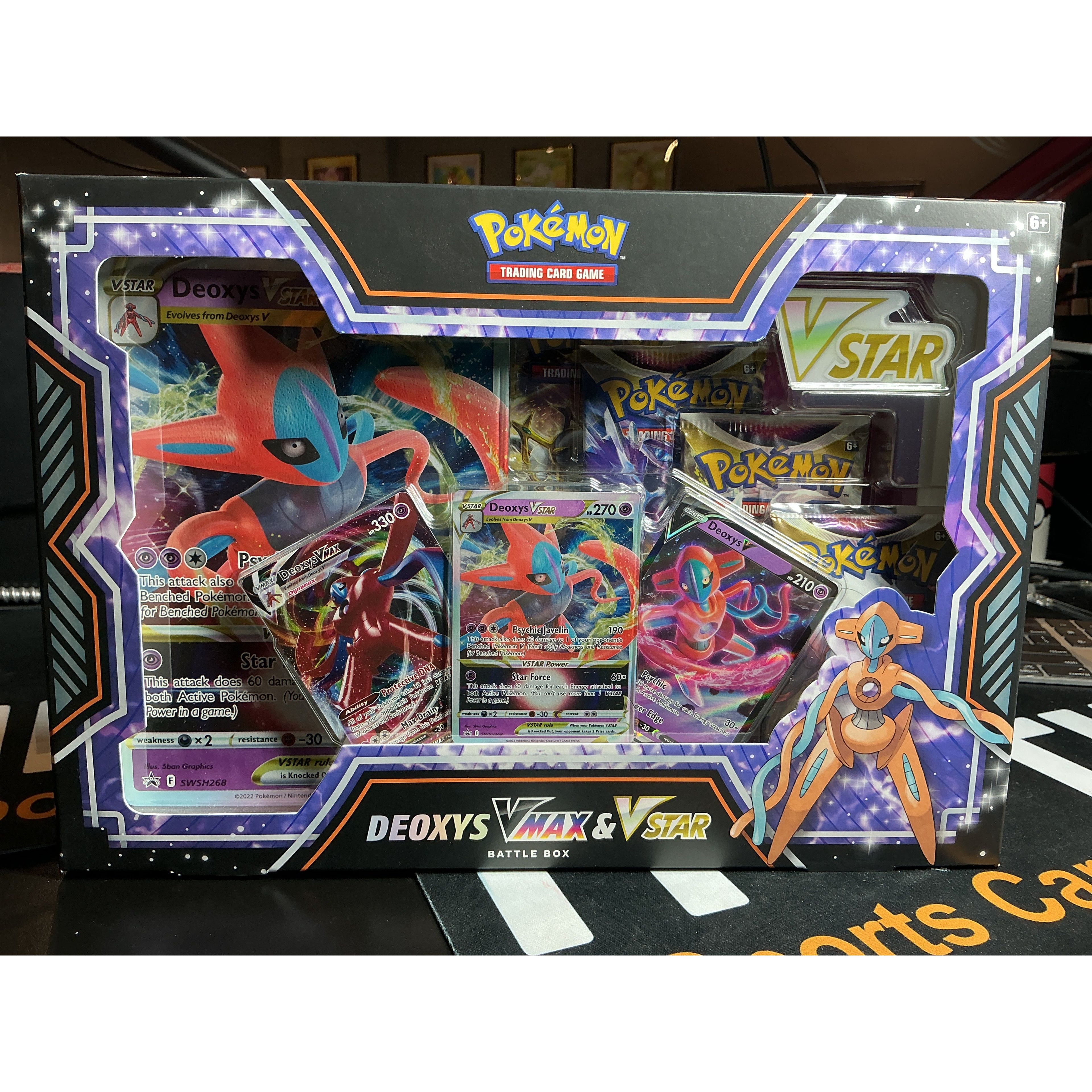 Deoxys VMAX & Vstar Battle Box
