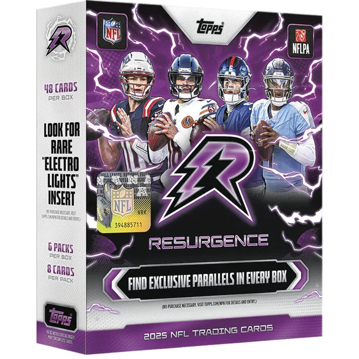 2025 Topps Resurgence Football Mega Box