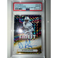 2025 Finest Auto-Gold Geometric De'Von Achane PSA 10