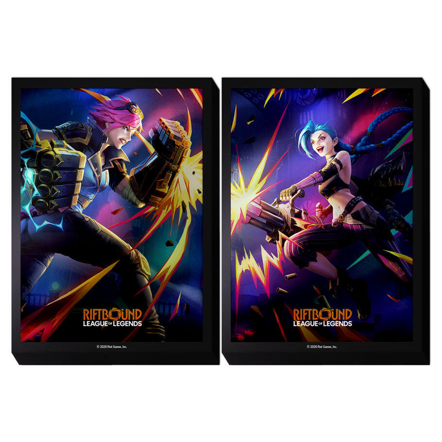 Riftbound: League of Legends TCG - Vendetta Rivalry Art Sleeves (100-Pack)