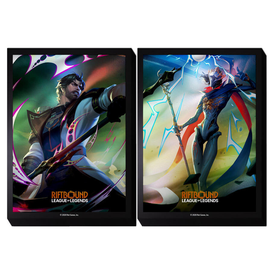 Riftbound: League of Legends TCG - Vendetta Rivalry Art Sleeves (100-Pack)