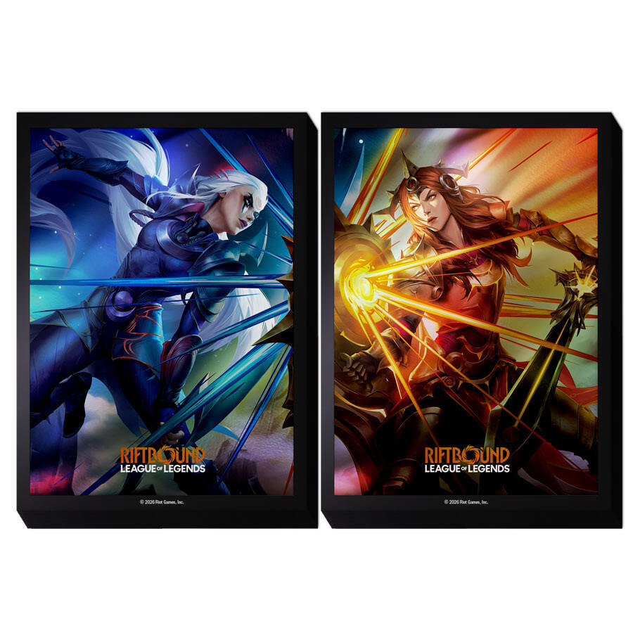 Riftbound: League of Legends TCG - Vendetta Rivalry Art Sleeves (100-Pack)