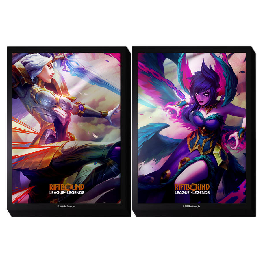 Riftbound: League of Legends TCG - Vendetta Rivalry Art Sleeves (100-Pack)