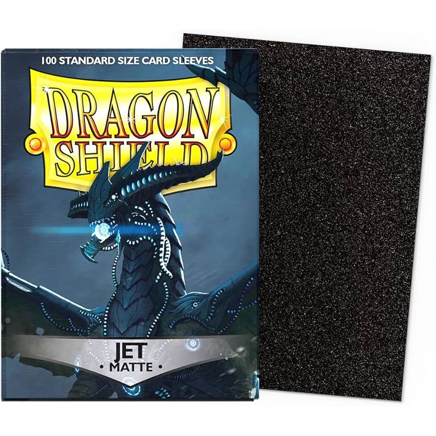 Dragon Shield JET - MATTE SLEEVES