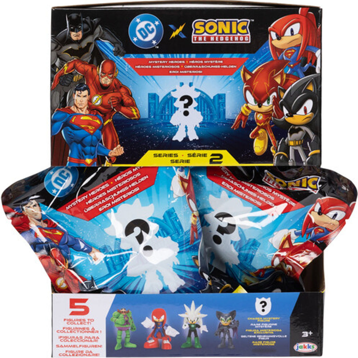 JAKKS Pacific DC x Sonic the Hedgehog - 2.5" Figure Blind Bag Wave 2