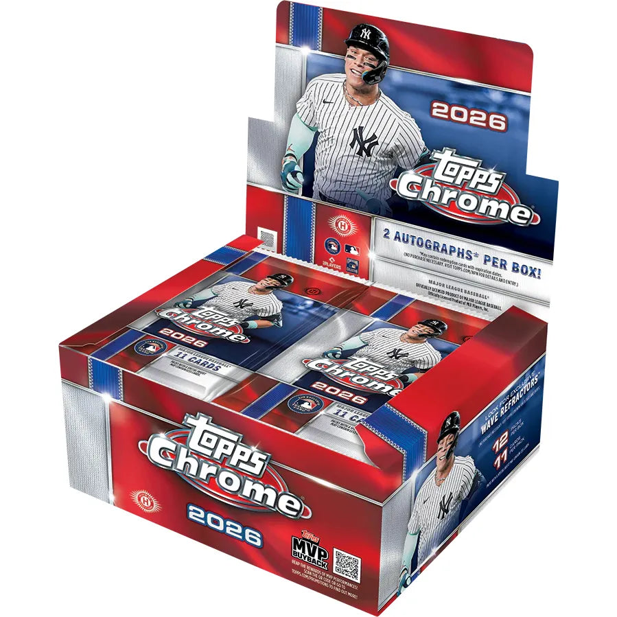 2026 Topps Chrome Baseball Jumbo Hobby Box