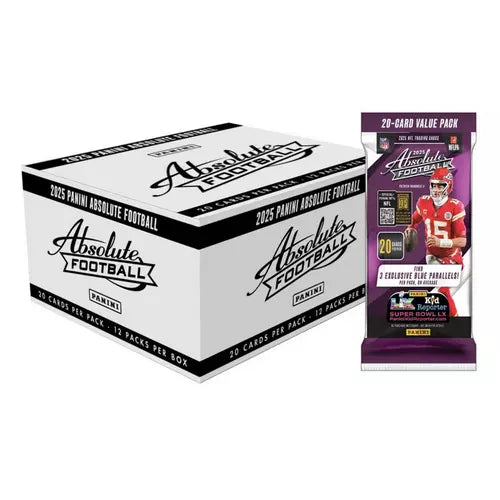 2025 Panini Absolute NFL Trading Card Fat Pack Box
