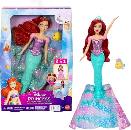 Mattel Disney Princess Ariel Vanity Pop Mermaid Fashion Doll