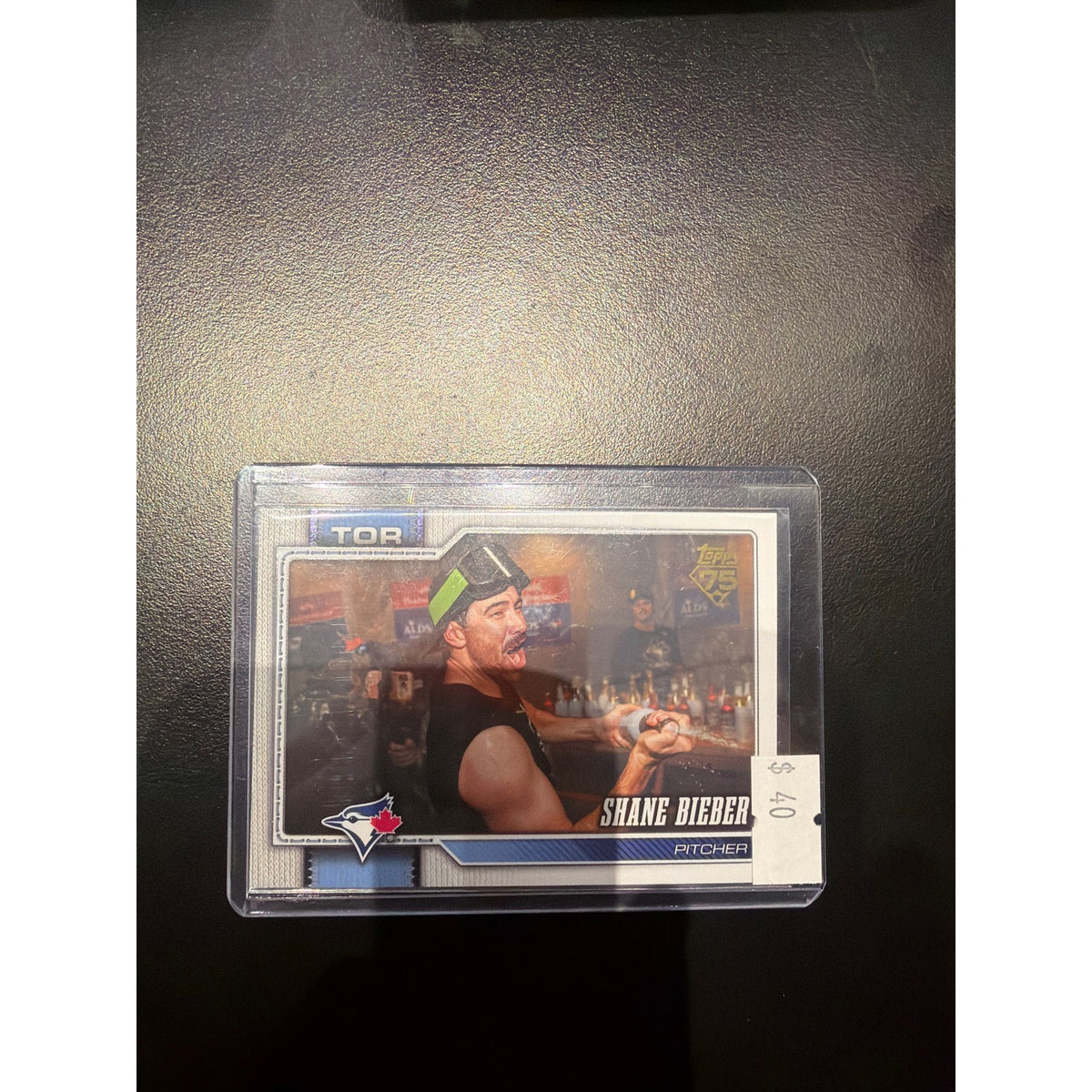 Topps Shane Bieber Image Variation