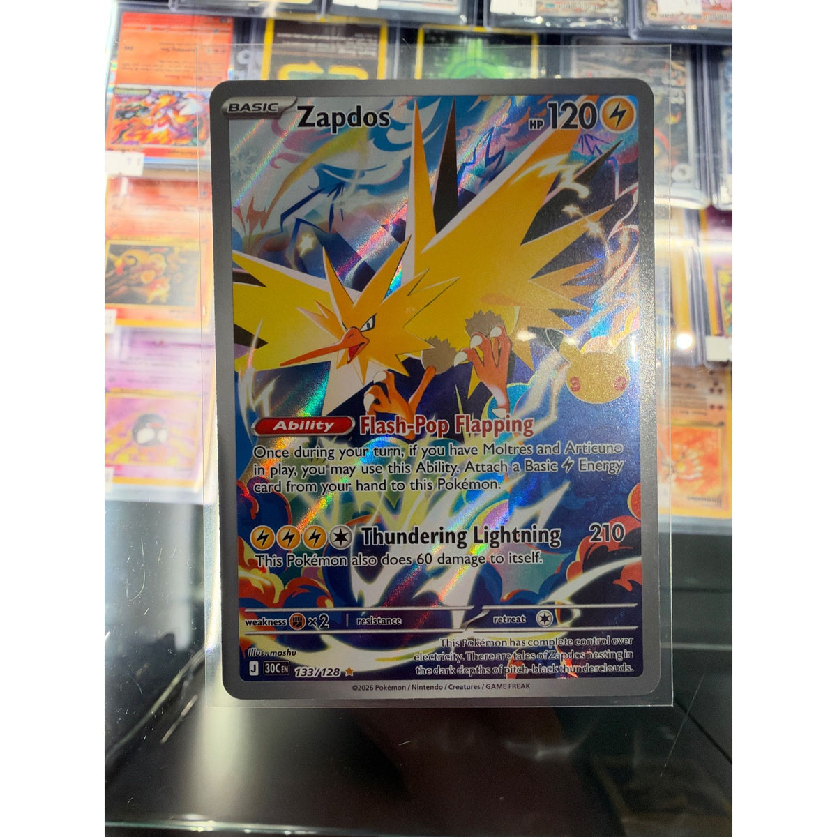 2026 30th Celebration Zapdos #133/128