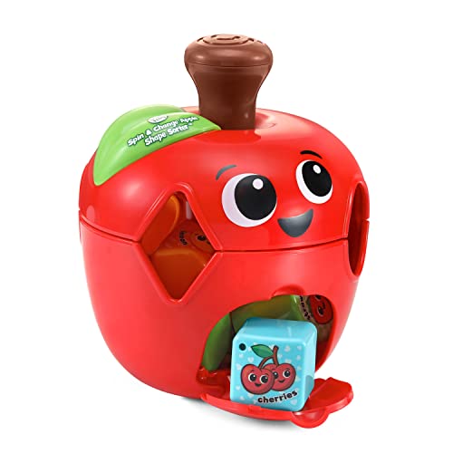 LeapFrog Spin & Change Apple Shape Sorter