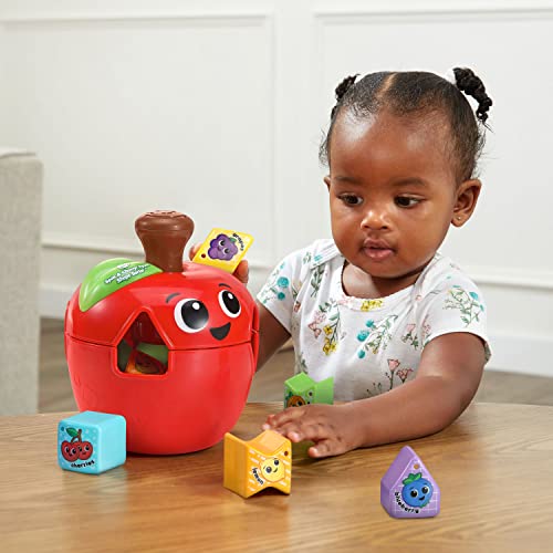 LeapFrog Spin & Change Apple Shape Sorter