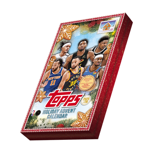 2025-26 Topps Holiday Basketball Countdown Calendar