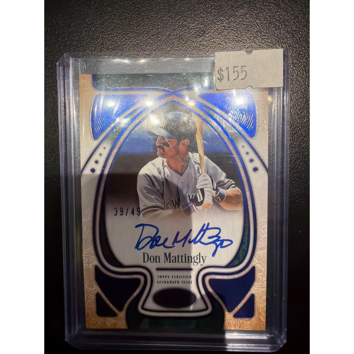 Don Mattingly Tier One auto /49