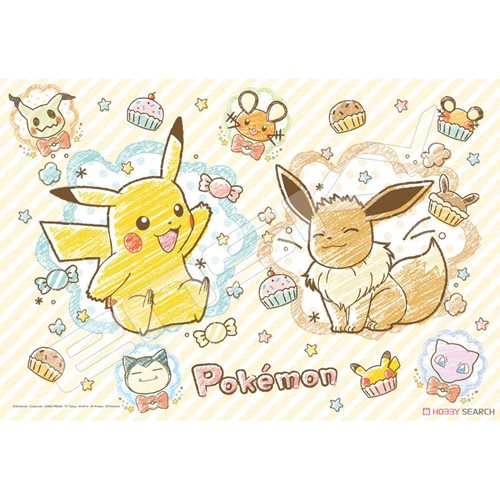 Pokemon Crayon Art 108-Piece Puzzle
