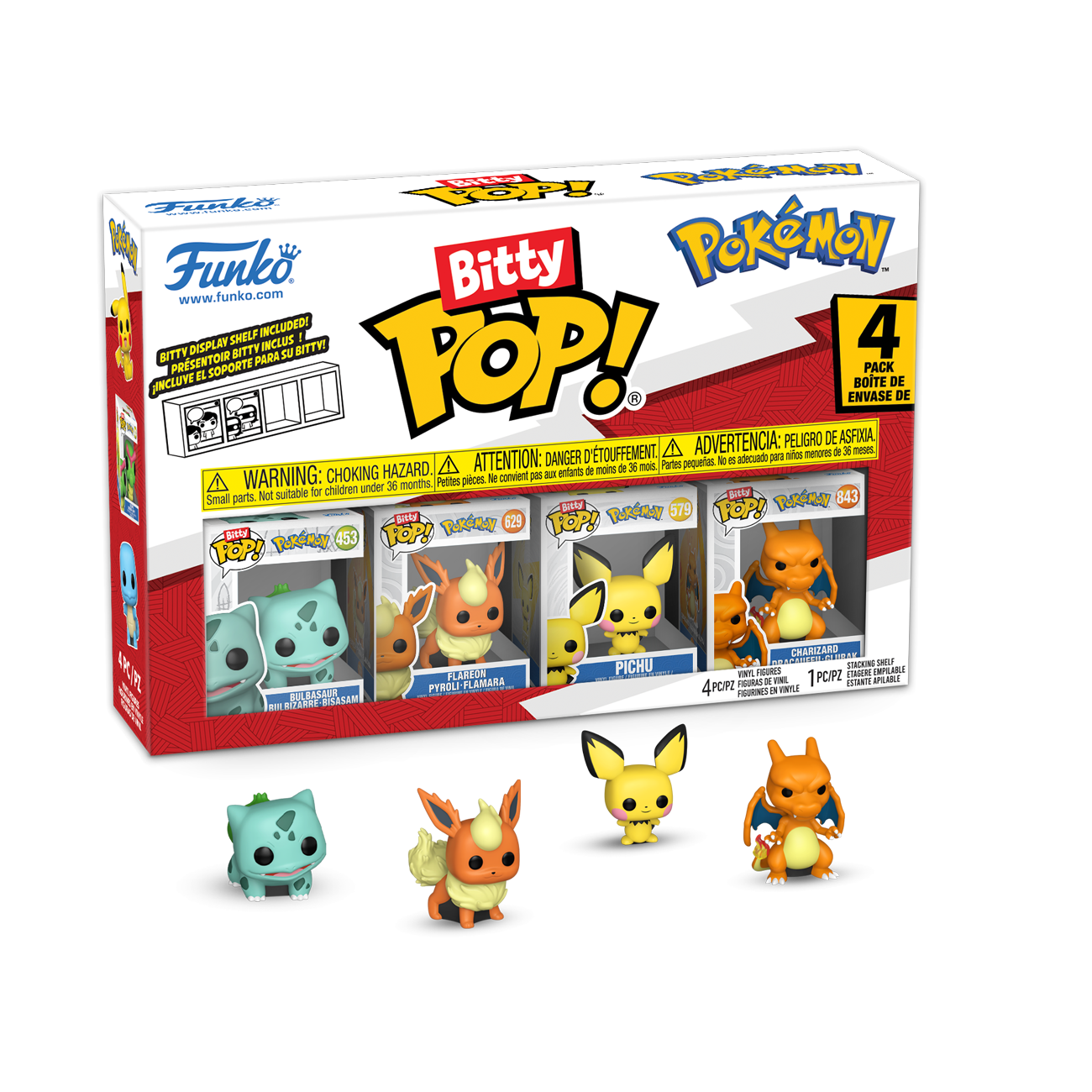 Funko Bitty POP! Pokémon 4-Pack - Series 3