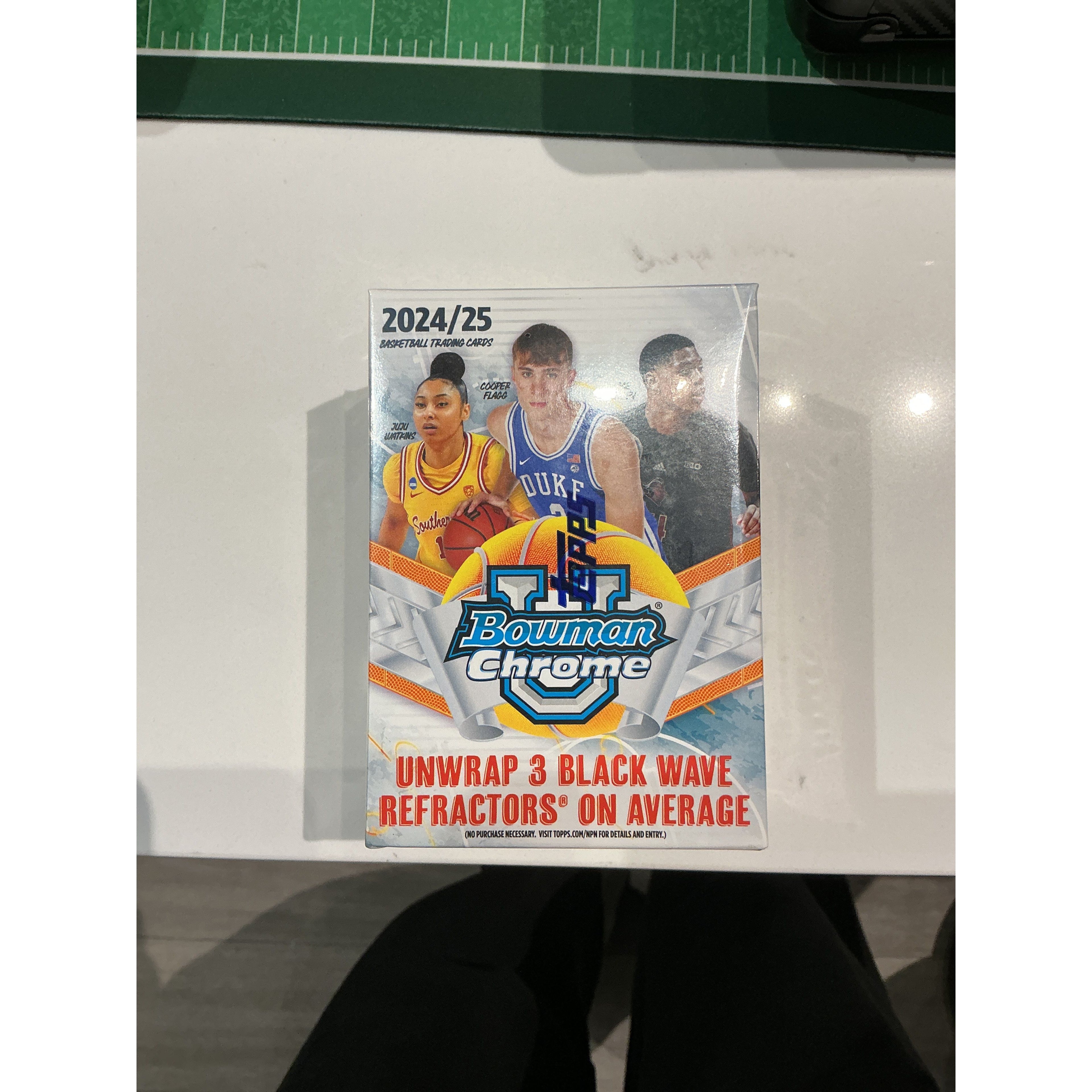 2024-25 Bowman Chrome University Basketball Blaster Box