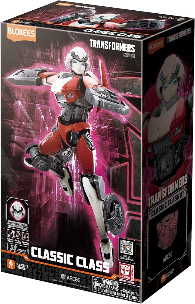 Blokees Transformers Classic Class Arcee Model Kit