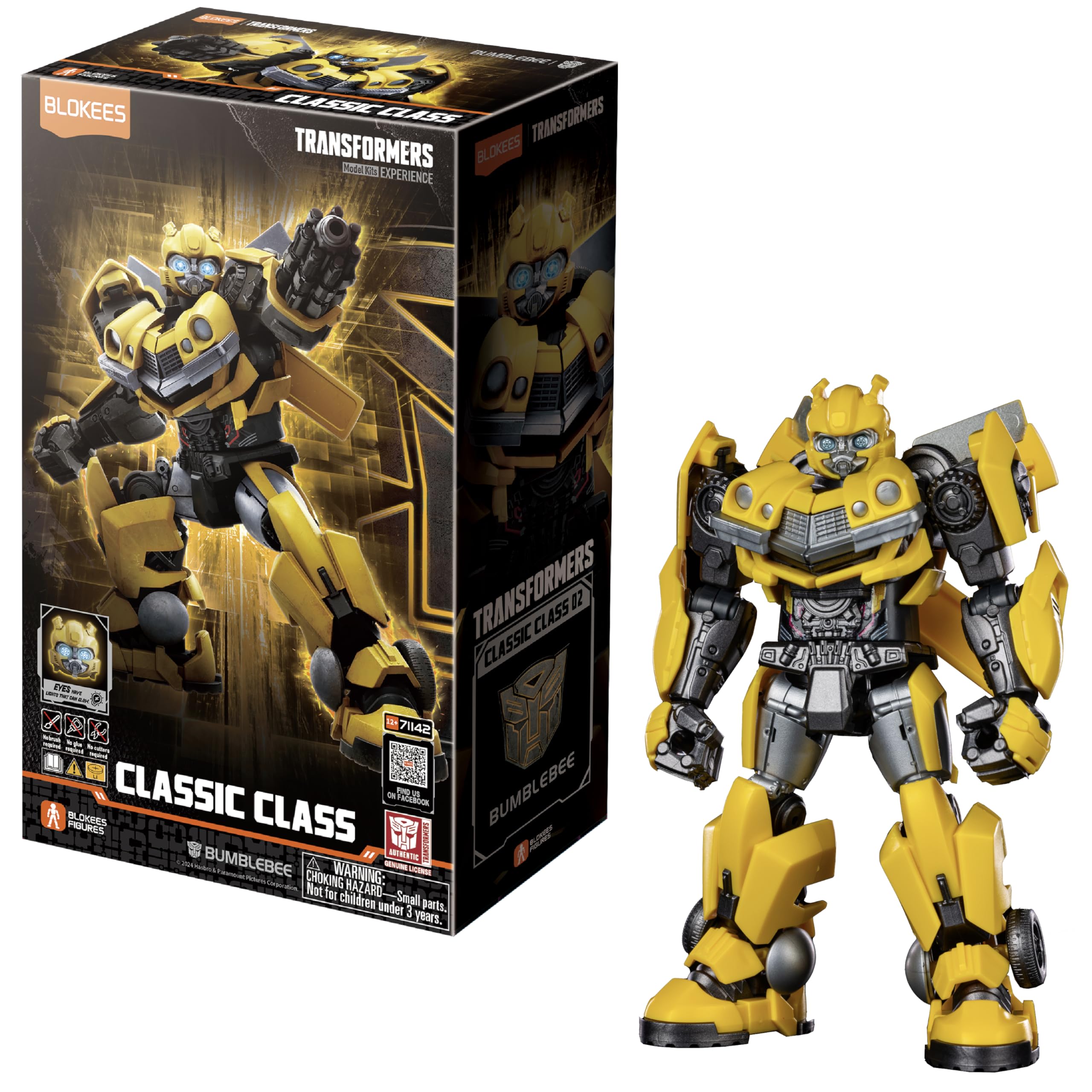 BLOKEES Transformers Classic Class Model Kit | Bumblebee