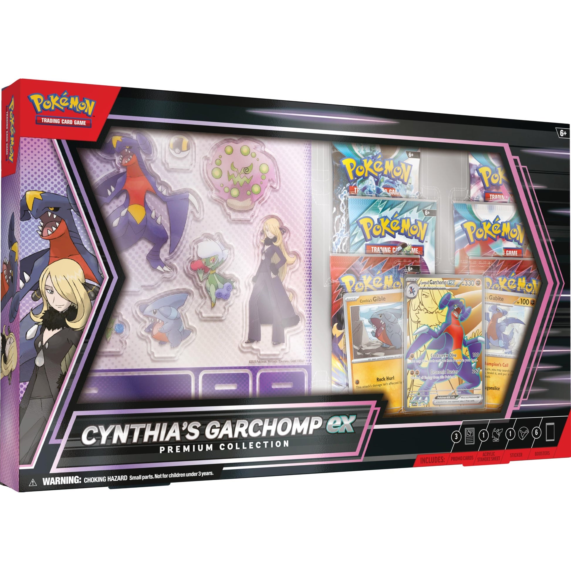 Pokemon Cynthia's Garchomp ex Premium Collection