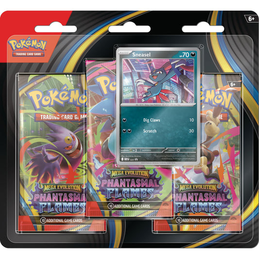 Pokemon Phantasmal Flames 3 Pack Blister