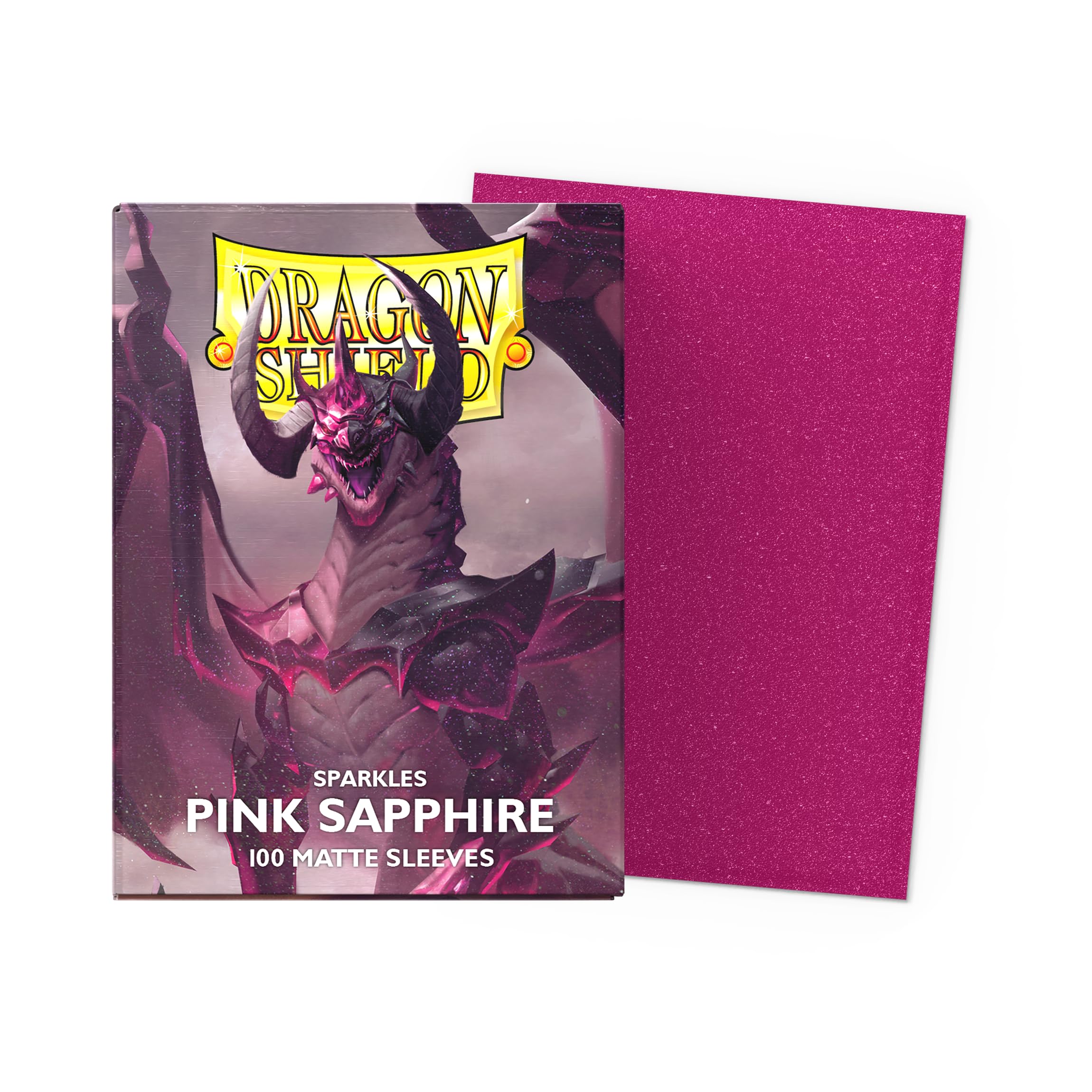 Dragon Shield Matte Standard Size Card Sleeves 100ct - Pink Sapphire