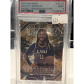 2025 Zakiyah Johnson Talent Tracker gold refractor PSA 9