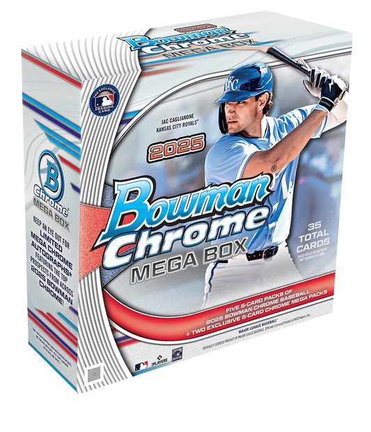 2025 Bowman Chrome Baseball Megabox