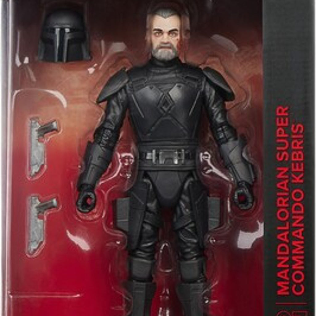 Star Wars Mandalorian Super Commando Kebris Action Figure 15 Cm