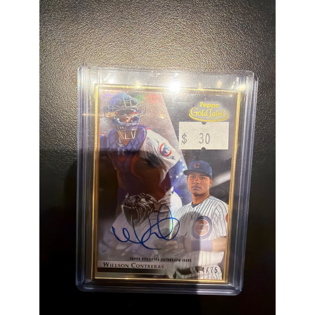 Topps Gold Label Willson Contreras