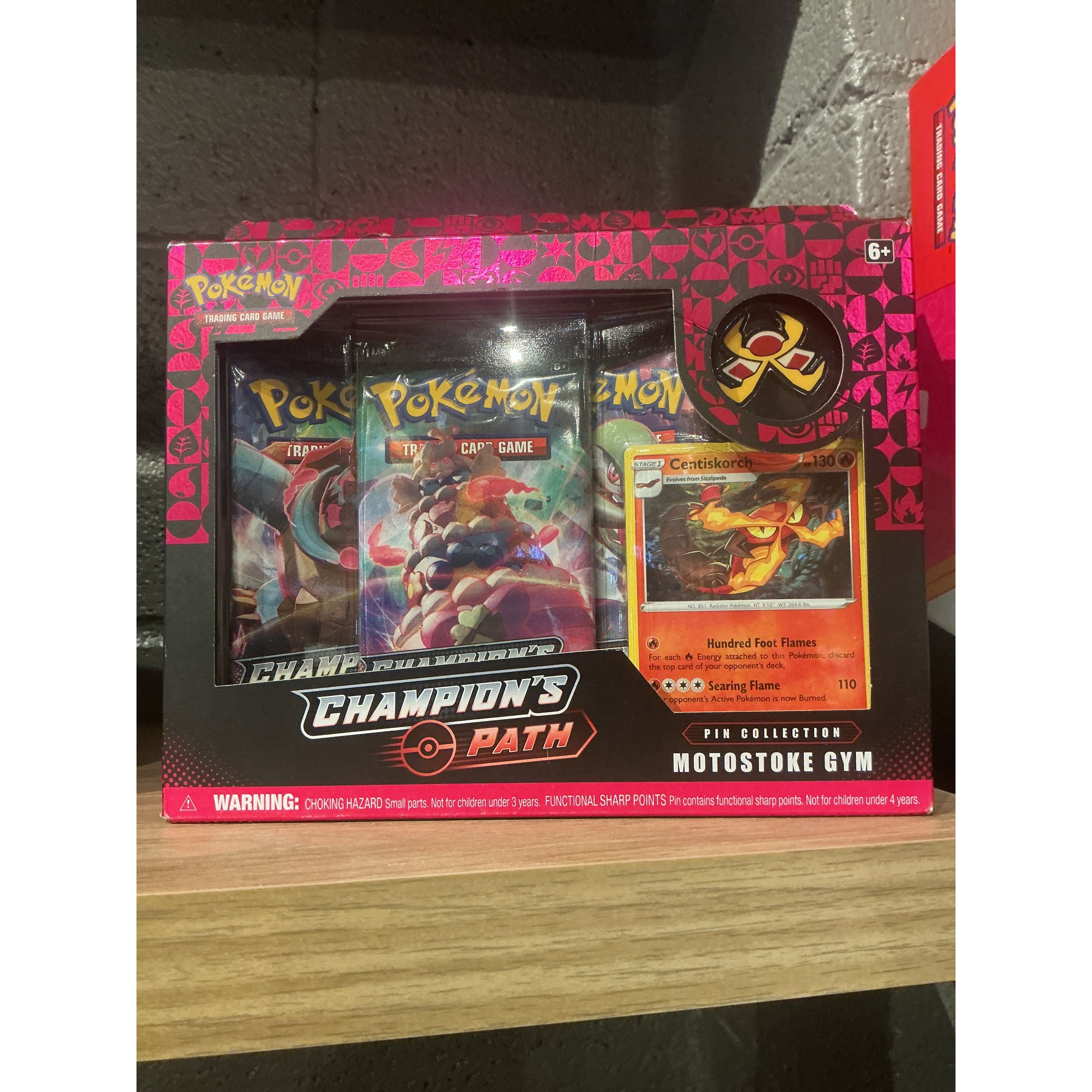Pokémon Champion's Path: Motostoke Gym Pin Collection